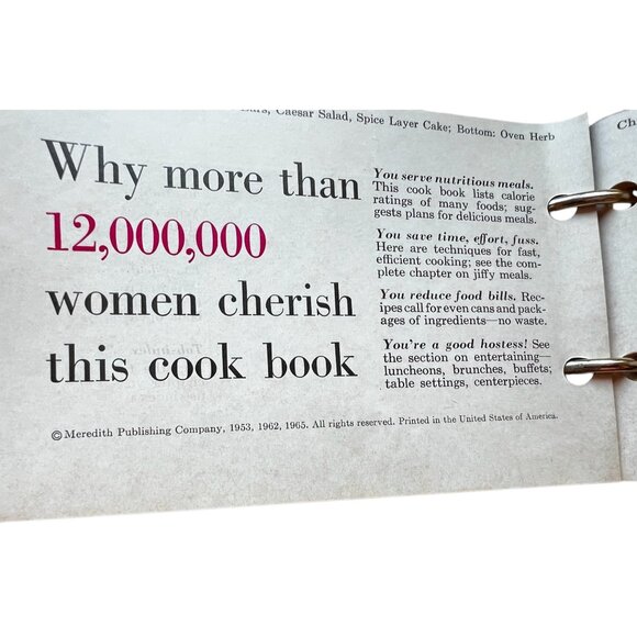 Better Homes & Gardens New Cook Book Revised Edition Eighth Printing 1965 - Picture 5 of 16